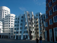 Die Gehry Bauten im Hafen Düsseldorf
