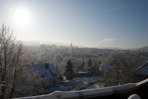 Verschneites Wuppertal
